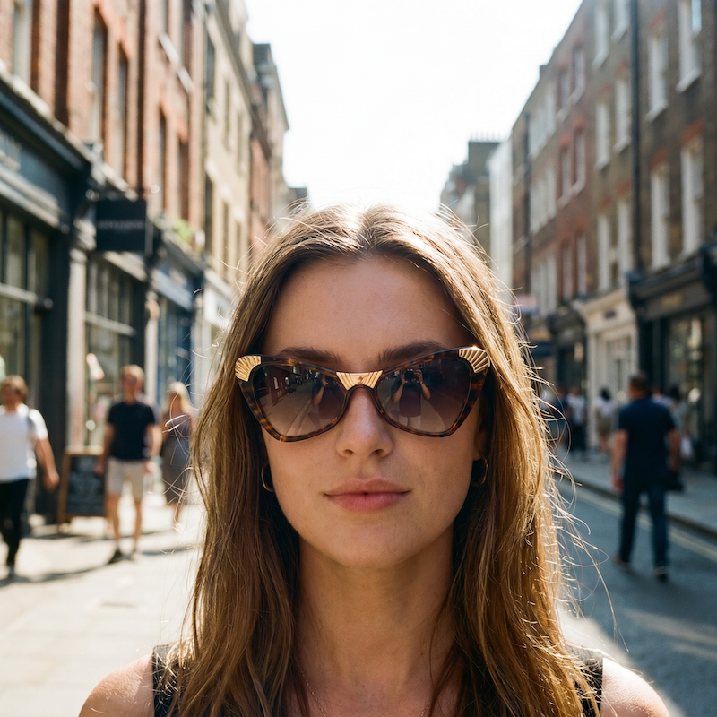 Yves Saint Laurent 6507 Vintage Sunglasses. YSL Vintage Sunglasses. YSL cat-eye sunglasses. Women's YSL sunglasses.