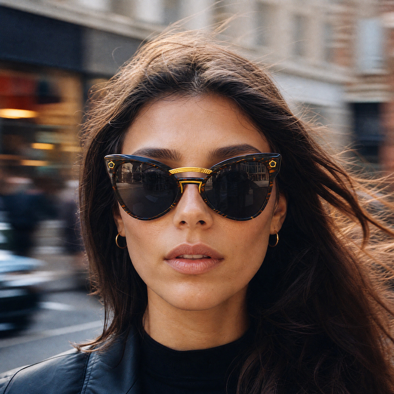 Yves Saint Laurent 6513 Y580 vintage sunglasses. Women's YSL sunglasses. Cat-eye YSL sunglasses.