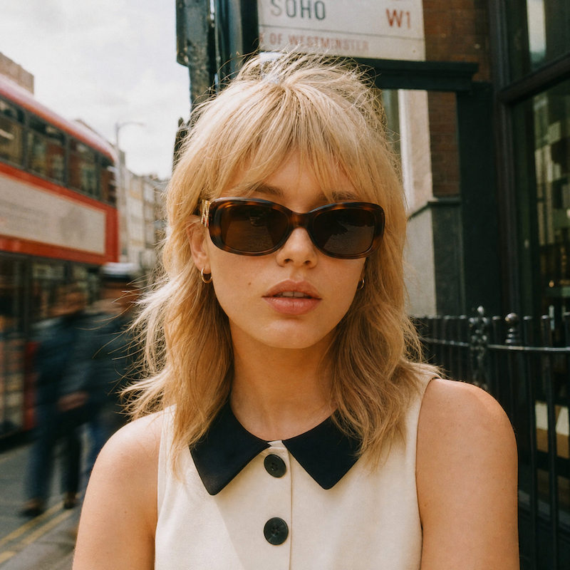 YSL 6541 women's 90s vintage sunglasses.