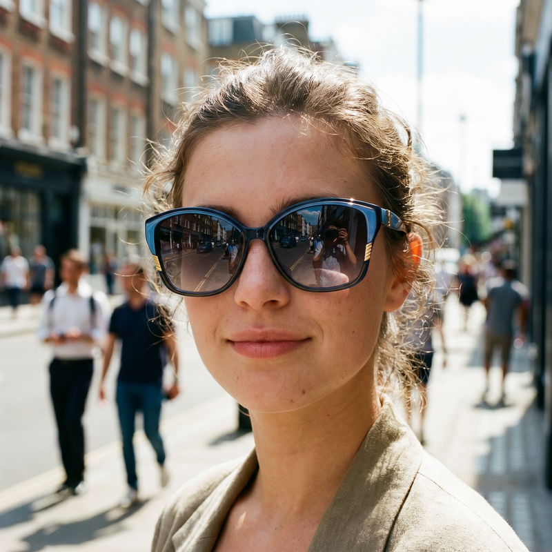 YSL 8728 Women's Oversized Sunglasses