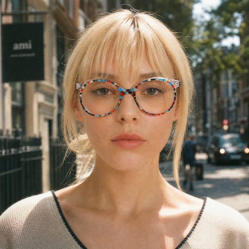Zoe by Brulimar 2295 women's oversized petite fit glasses