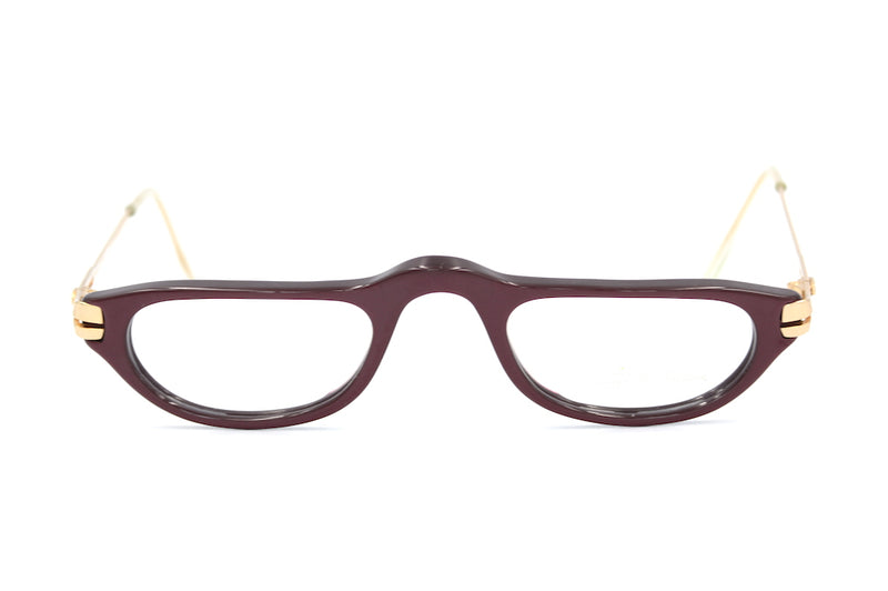 Vintage Half Eye Glasses. Vintage Library Glasses. Vintage Reading Glasses. 