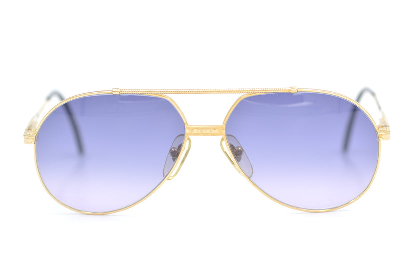 Tiffany 114 Vintage Sunglasses. Tiffany Aviator. Vintage Tiffany Sunglasses. 23KT Gold Plated sunlasses. Luxury Sunglasses. Rare vintage sunglasses.