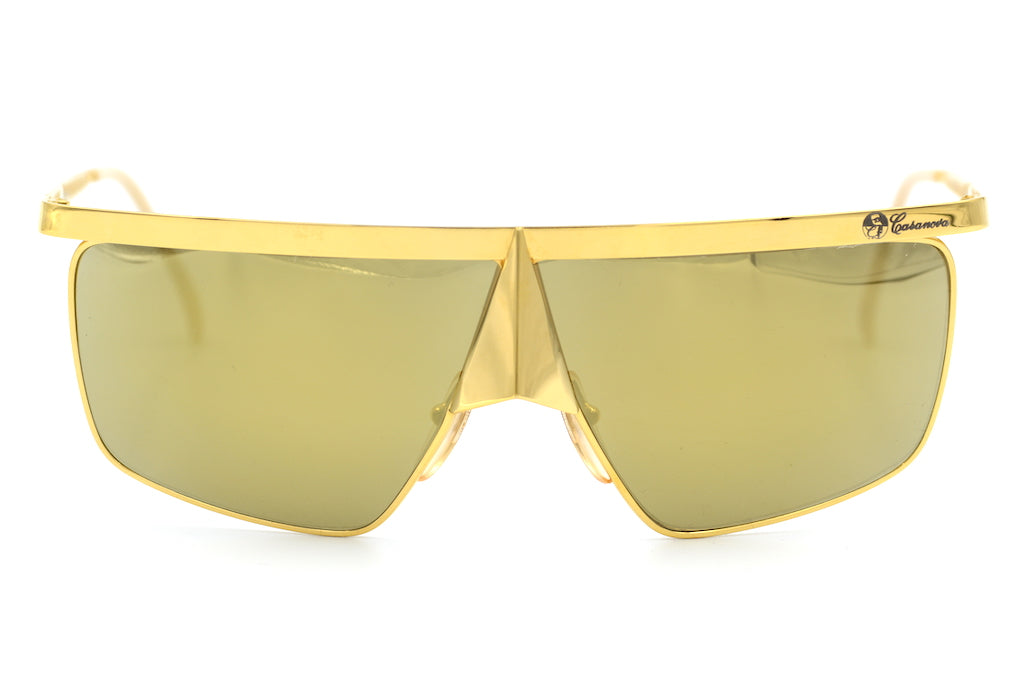 Casanova FC10 C.01 vintage sunglasses. Vintage Casanova Sunglasses. Vintage Casanova Nose Guard Sunglasses