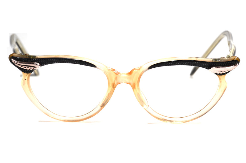Clara 1950's petite ladies cat eye glasses