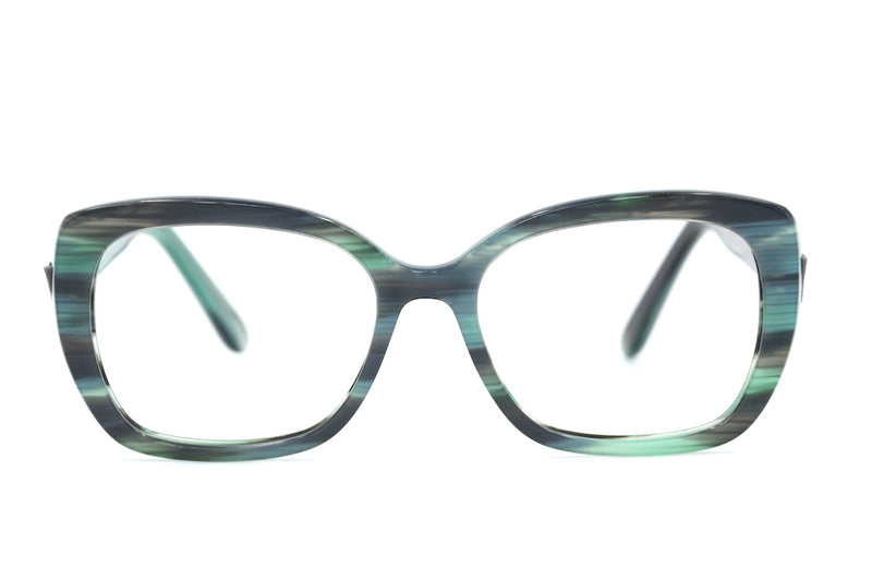 Iles Sanguinaires Vintage Glasses. Green Vintage Glasses. Green glasses. Ladies Vintage Glasses.