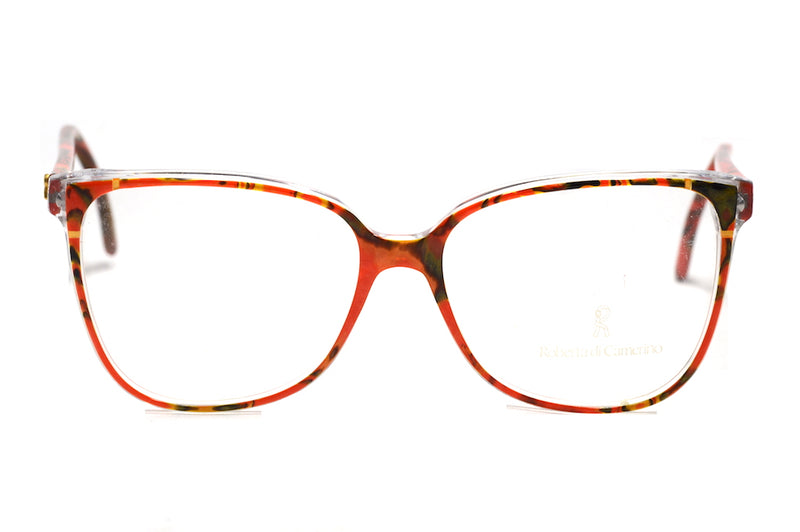 Roberta di Camerino ladies vintage glasses, vintage spectacles 1980s glasses. Red vintage glasses. Retro Glasses.