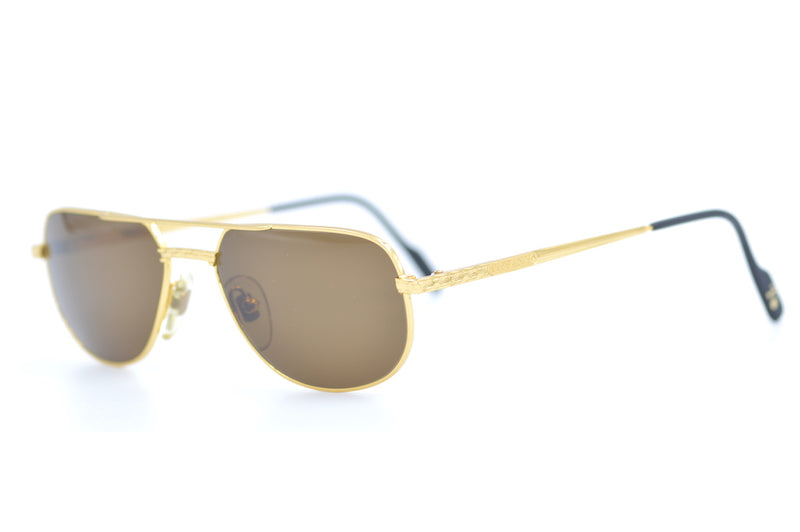 Tiffany & Co. T429 Vintage Sunglasses. Tiffany Sunglasses. 23KT Sunglasses. Luxury Sunglasses. Designer Sunglasses. Rare Sunglasses.
