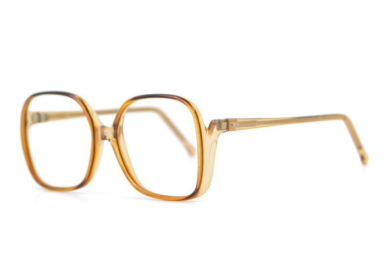 Fonda 1970s Vintage Glasses. 70s Oversized Square Glasses. 70s Glasses. 70s style glasses.