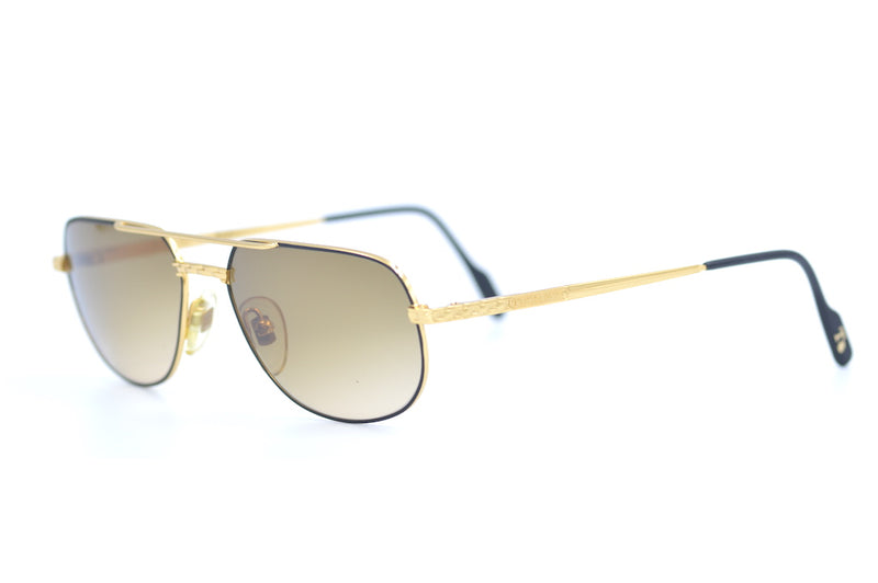 Tiffany & Co. T429 Vintage Sunglasses. Tiffany Sunglasses. 23KT Sunglasses. Luxury Sunglasses. Designer Sunglasses. Rare Sunglasses.