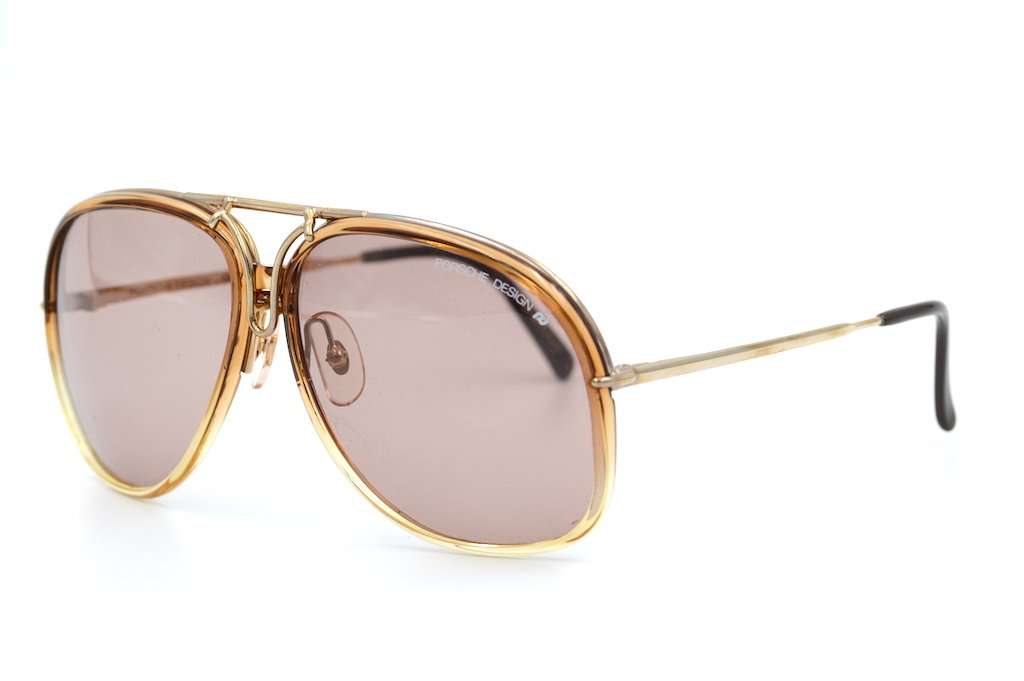 美品　PORSCHE DESIGN　CARRERA　5631　べっ甲柄フレーム Carrera Porsche Design 5631 40 Blue Gradient Sunglasses