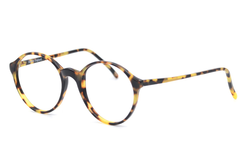 Round Vintage Glasses, Tortoiseshell vintage glasses, 1940s style vintage glasses