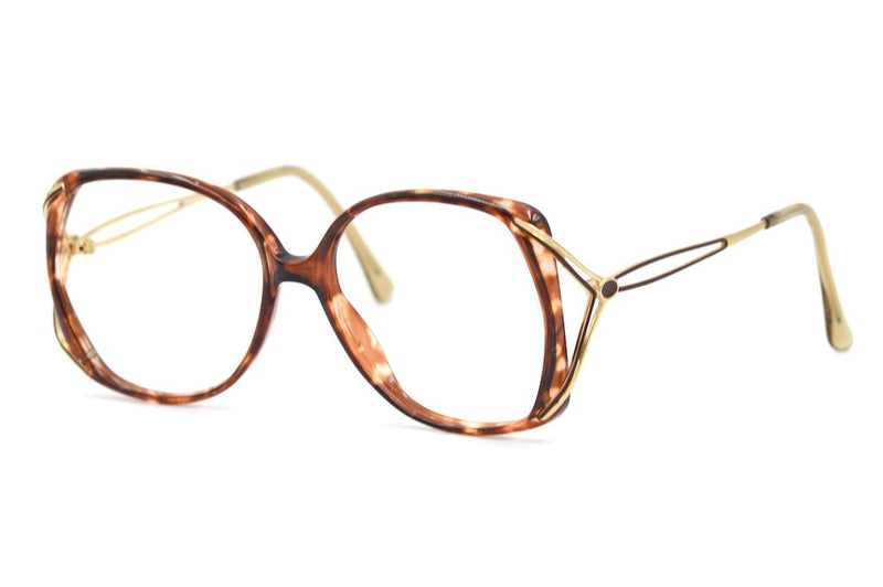 Violet 1980's oversized vintage glasses. Ladies vintage glasses, sustainable glasses a