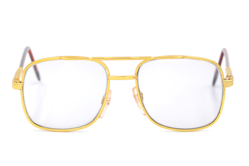Vintage Reactolite Glasses, Reactolite Sunglasses, Vintage Gold Aviator Glasses, Glass Reactolite Lenses