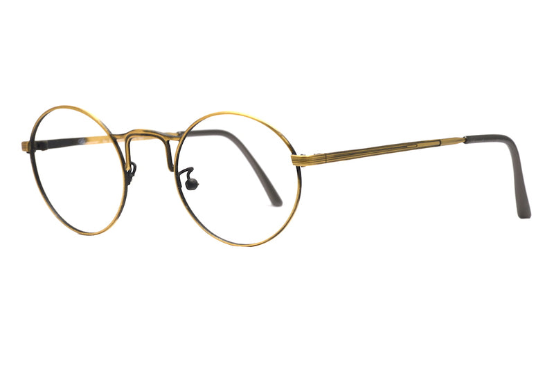 antique gold glasses, vintage glasses, round vintage glasses, antique vintage glasses