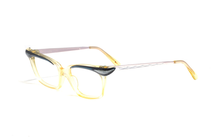 Birch vintage glasses, vintage cat eye glasses, vintage spectacles 1950s cat eye glasses 1960s cat eye glasses