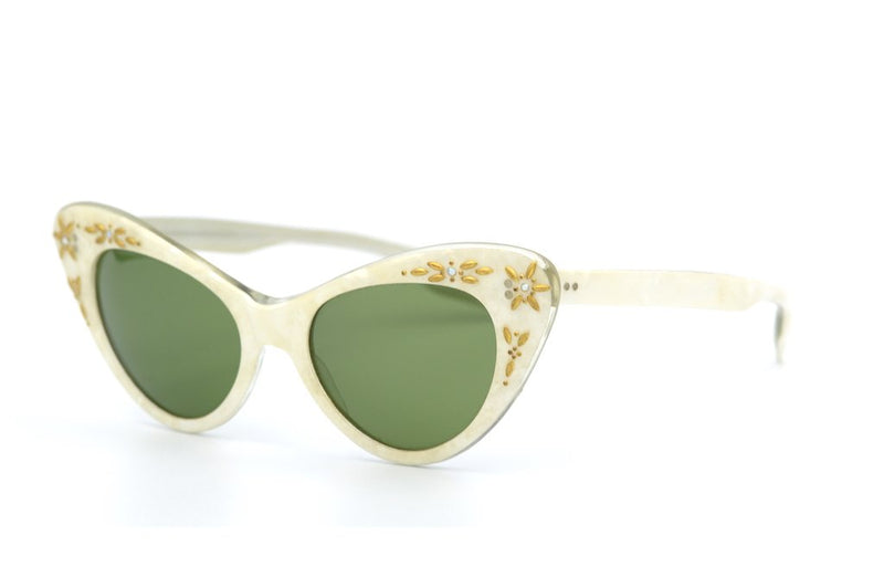 Claudine 1950's vintage sunglasses, vintage sunglasses, Cat eye sunglasses, French vintage sunglasses