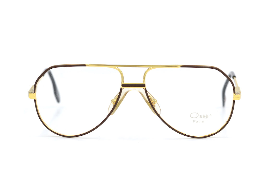 Osse 398 vintage glasses. Vintage aviator glasses. Womens aviator glasses. Peite glasses. Vintage retro glasses. 