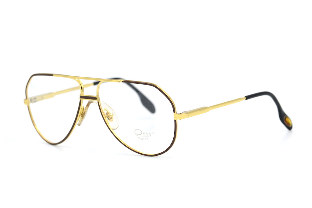 Osse 398 vintage glasses. Vintage aviator glasses. Womens aviator glasses. Peite glasses. Vintage retro glasses. 