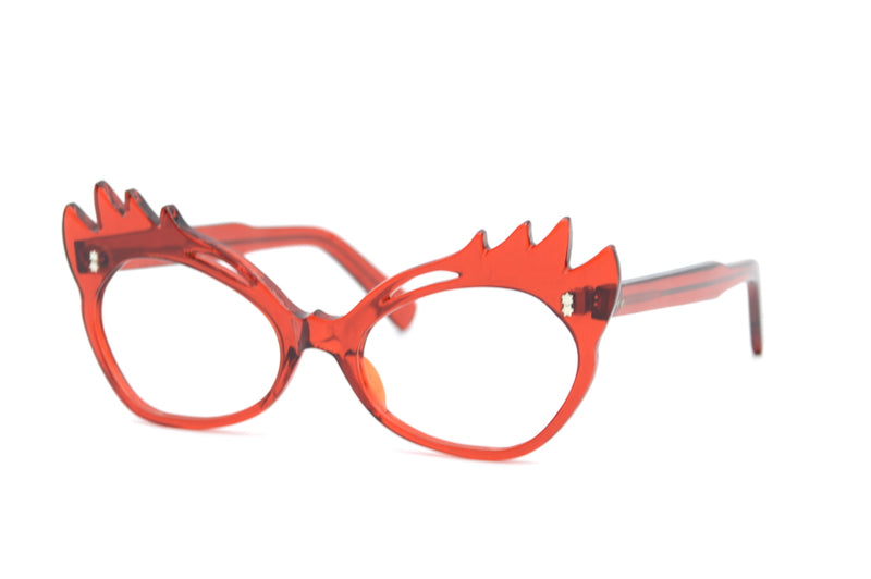 Handmade Glasses made in England, Bespoke handmade glasses, Vintage Cat Eye glasses, Retro Spectacle Glasses