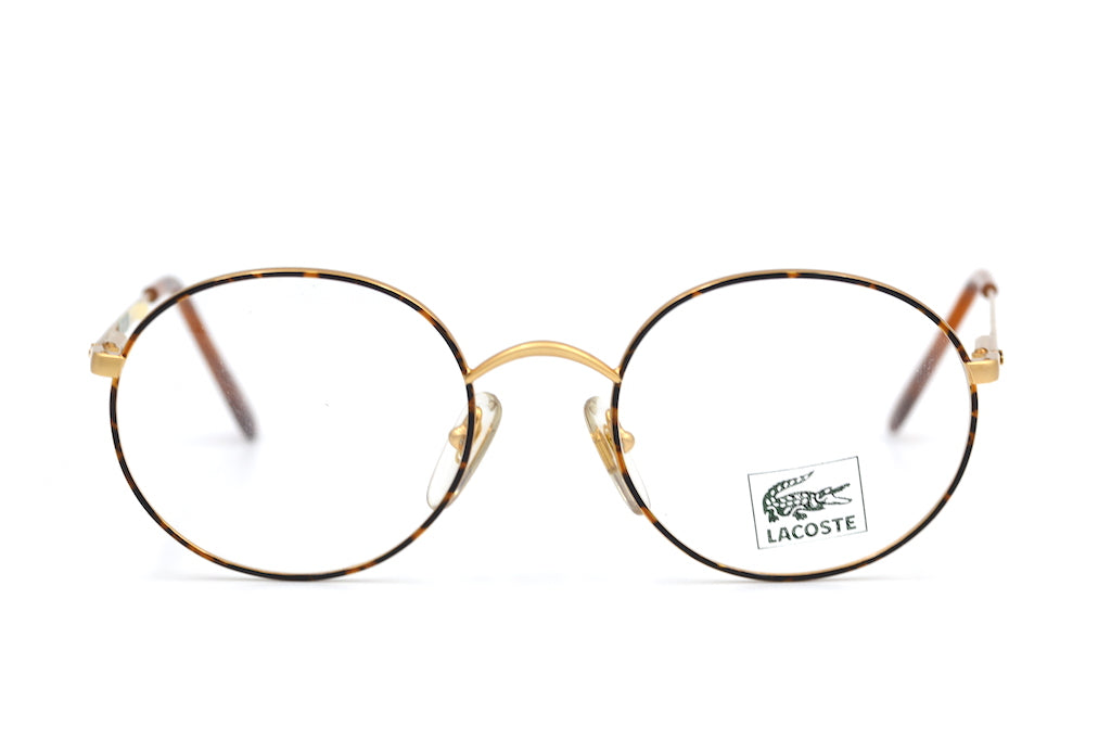 Lacoste 916 vintage glasses. Lacoste Glasses. Round glasses. Round vintage glasses. Sustainable glasses. Cool glasses. Vintage eyeglasses.   Lacoste Glasses.