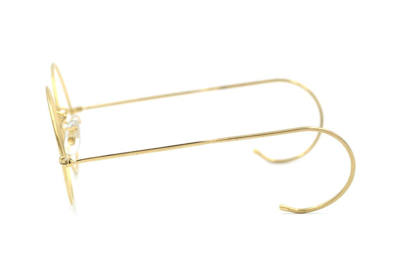 Savile Row 14KT GF Vintage Glasses, Savile Row Round Glasses, Mens Vintage Glasses, 