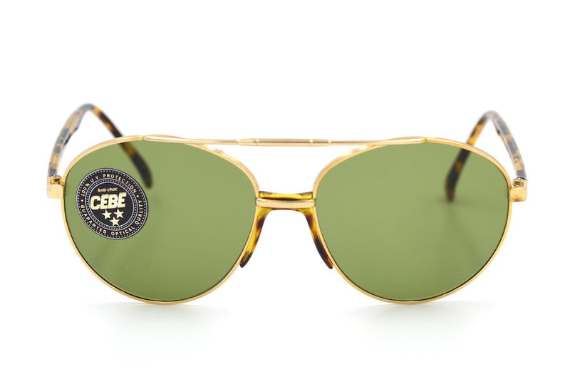 Cebe 563 Sunglasses, Cebe Vintage Sunglasses, Mens Vintage Sunglasses, Aviator Sunglasses, Retro Sunglasses