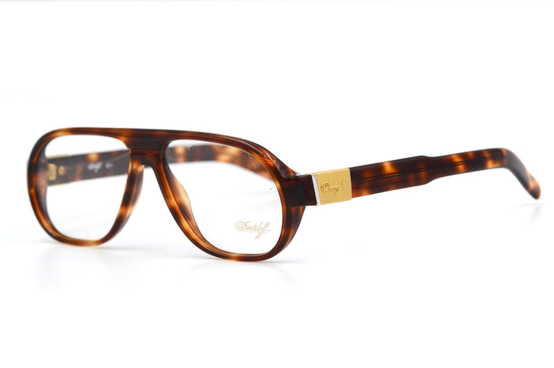 Davidoff 100 vintage glasses. Vintage mens glasses. Rare vintage glasses. Vintage designer glasses.