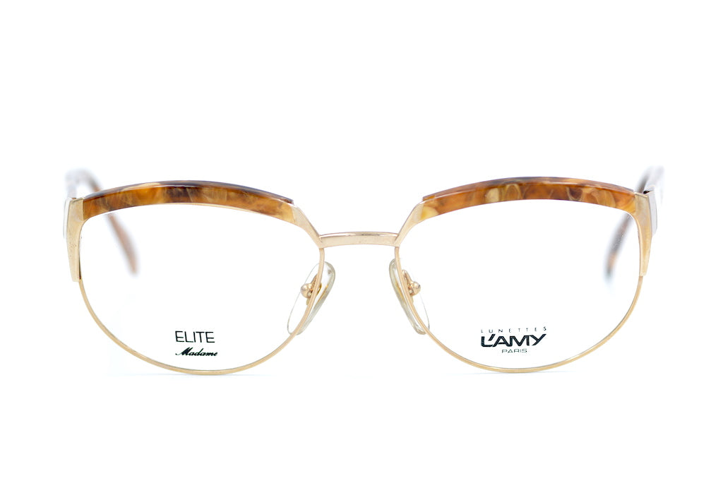 L'AMY Elite 434 Vintage Glasses. 70's Style Glasses. The Serpent Glasses. Rare vintage glasses. Womens 70's style glasses. Rare vintage glasses.