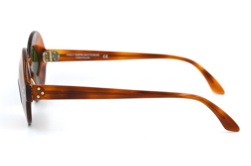 Anglo American Eyewear Russell. Vintage Sunglasses. Oval Sunglasses. Tortoiseshell Sunglasses