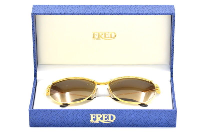 Fred Force 10 Cythere Sunglasses. Vintage Fred Sunglasses. Fred Sunglasses. Luxury Sunglasses. Rare Vintage Sunglasses.