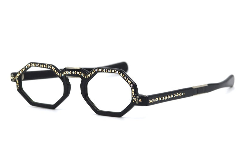 ladies fold up glasses, vintage fold up glasses, fold up reading glasses