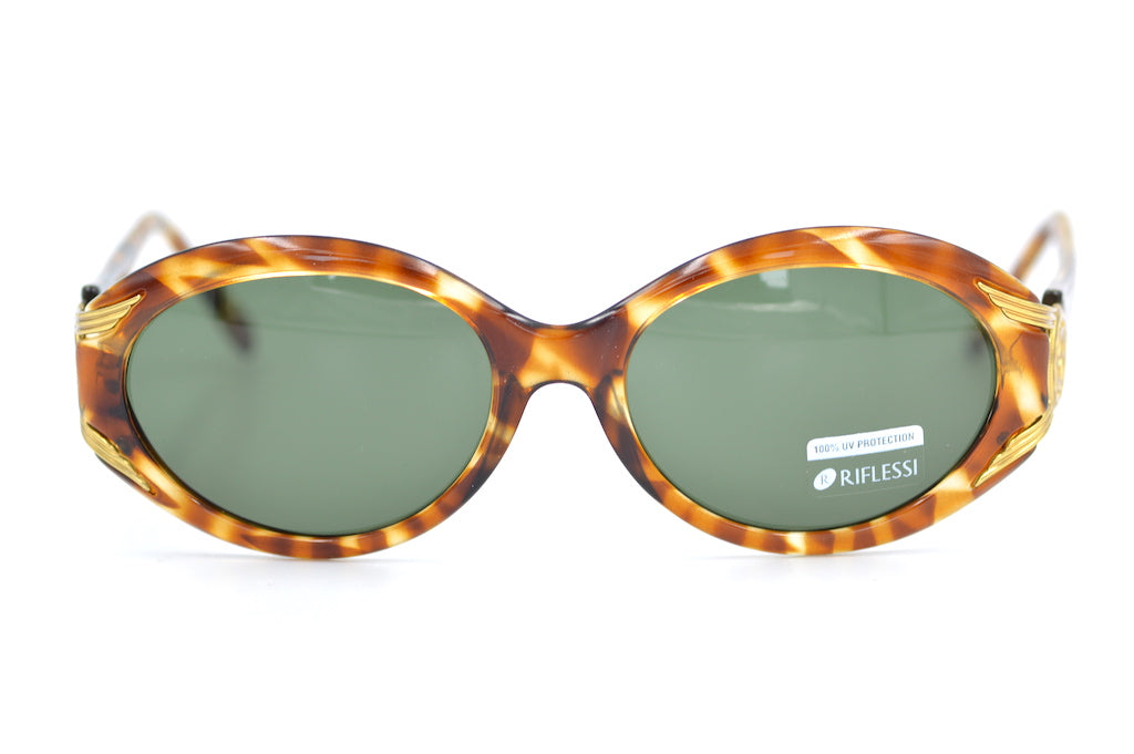 Riflessi 537 518E vintage sunglasses. Retro Sunglasses. Riflessi Sunglasses. Princess Diana The Crown Sunglasses 