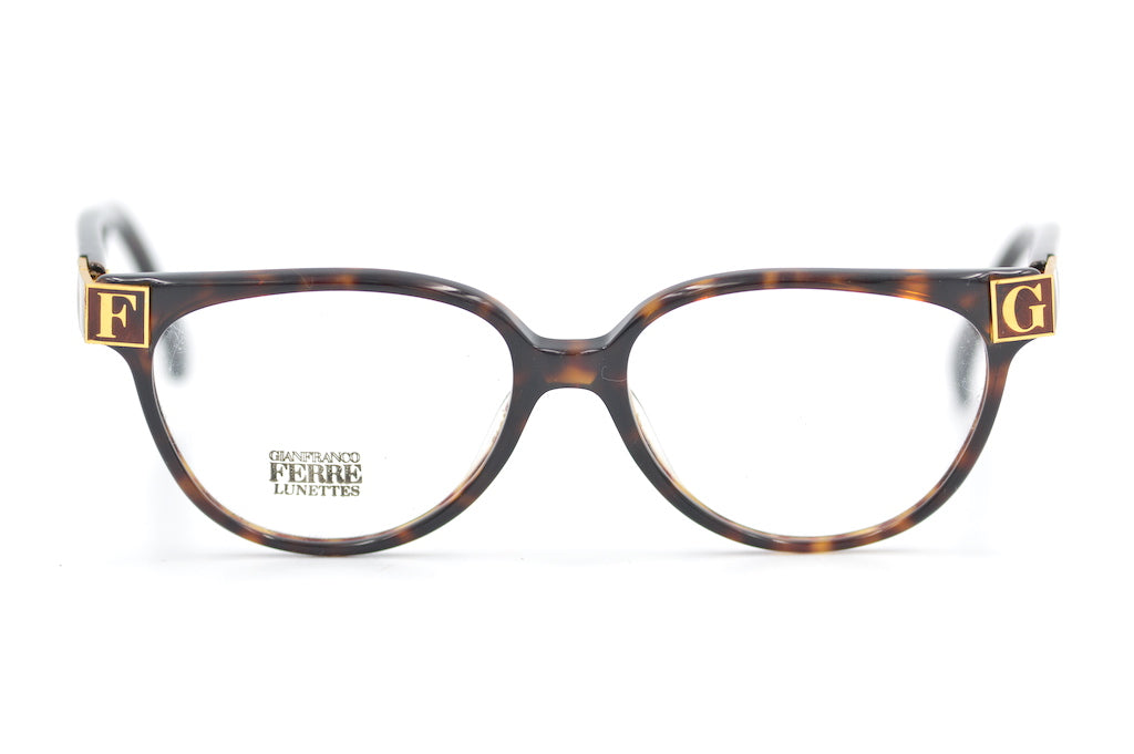 Gianfranco Ferre 106 086 Vintage Glasses. Designer Vintage Glasses. 80s Vintage Glasses. Gianfranco Ferre Lunettes