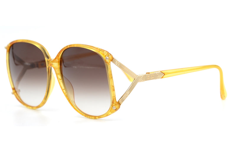 Christian Dior 2496 40 vintage sunglasses. Oversized Dior sunglasses. Christian Dior sunglasses. Dior sunglasses. Rare vintage sunglasses. 70's Style Oversized Sunglasses. The Serpent Sunglasses