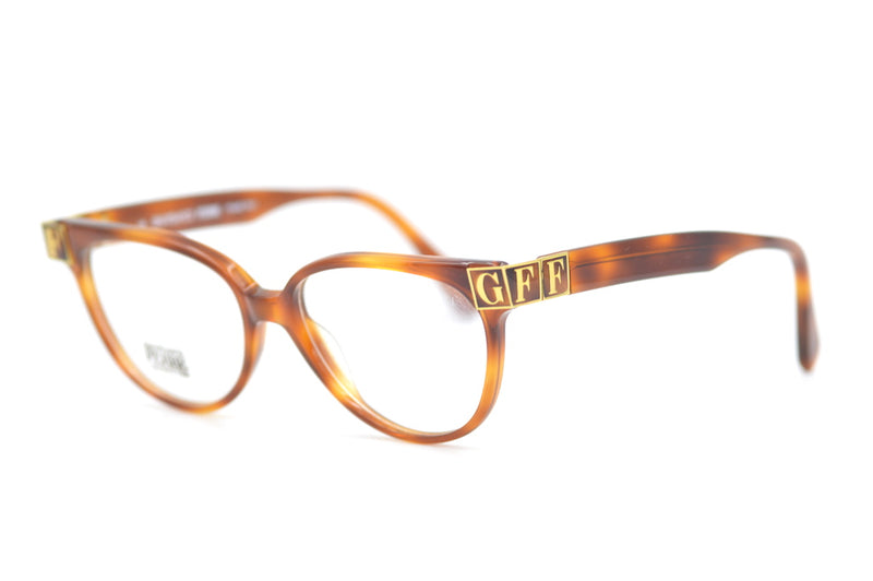 Gianfranco Ferre 106 056 Vintage Glasses. Designer Vintage Glasses. 80s Vintage Glasses. Gianfranco Ferre Lunettes