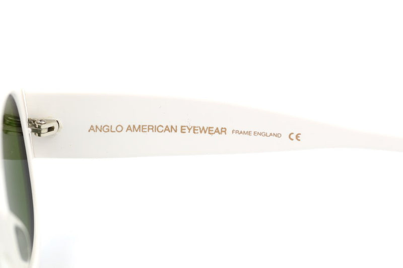 Anglo American Eyewear Winters Sunglasses. Vintage Anglo American Eyewear Sunglasses. White Vintage Sunglasses. New old stock vintage sunglasses