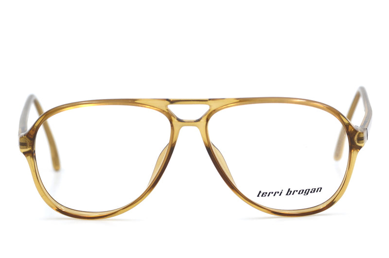 Terri Brogan 8829 Vintage Glasses. Mens Vintage Glasses. Terri Brogan Glasses. Vintage Glasses. Sustainable Glasses.  Vintage aviator glasses. Mens aviator glasses. 