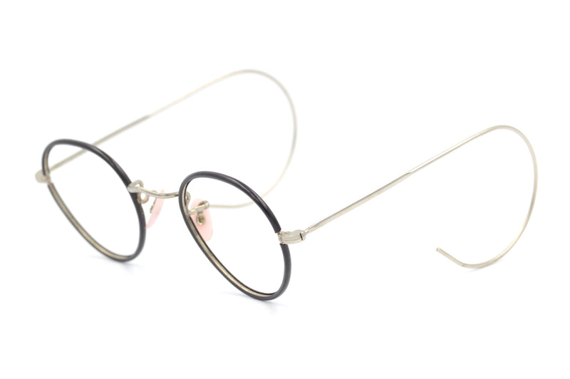 Nitsche & Gunther British Optical Co Ltd, 1940's glasses, 1940s panto glasses, vintage glasses, vintage eyewear, british eyewear