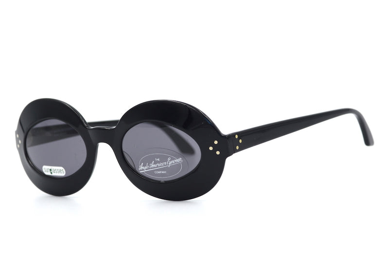 Anglo American Eyewear Russell Vintage Sunglasses. Oval Vintage Sunglasses. Vintage Sunglasses. Designer Vintage Sunglasses. Prescription Sunglasses. 