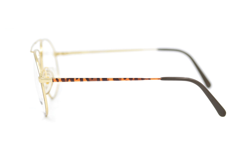 Terri Brogan 8845 41 Vintage Glasses. 80s Aviator Glasses. Retro Aviator Glasses.