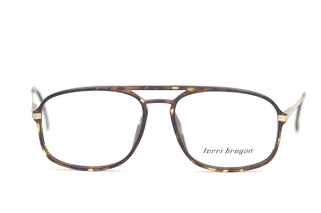 Terri Brogan 8969. Mens Vintage Glasses. Retro Glasses. Aviator Glasses. House of Gucci Glasses . Adam Driver Glasses.