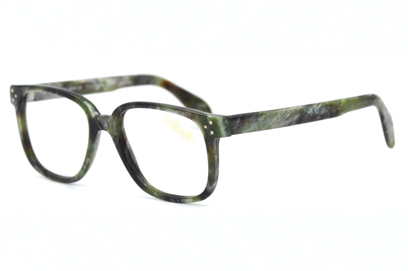 Vintage Silhouette Glasses, Silhouette 2116/10 2128, Green Vintage Glasses, Unisex vintage glasses, mens vintage glasses