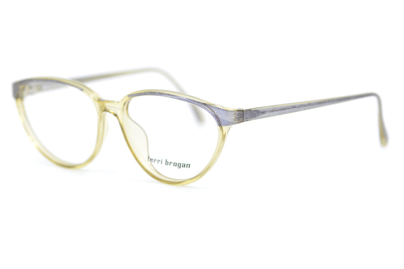 Terri Brogan 8880 50 Vintage Cat Eye Glasses. Terri Brogan Glasses. 80s Cat eye glasses.