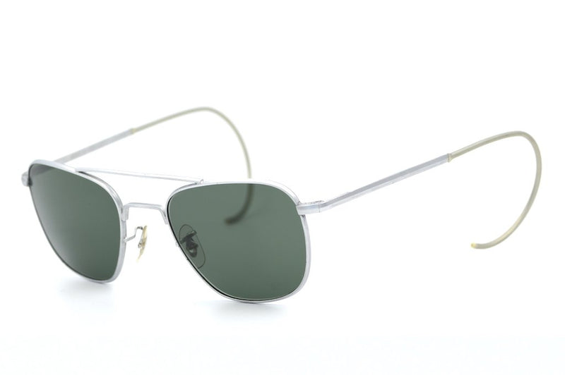 Norton Curl Aviator Sunglasses, Mens Vintage Sunglasses, Aviator Sunglasses, Topgun Sunglasses