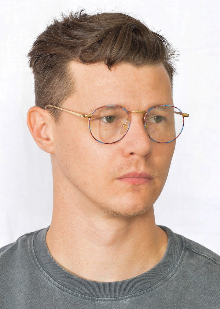 Chris C3 Retro Round Glasses 80s Vintage Glasses Unisex