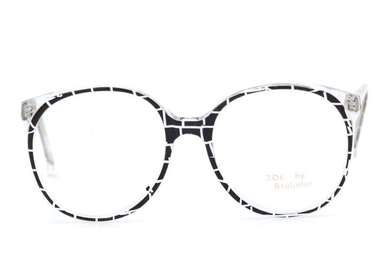 Zoe by Brulimar 2167. Oversized Glasses. Vintage Oveersized Glasses. 1980's Vintage Glasses. Sustainable Glasses. 80's Vintage Glasses.