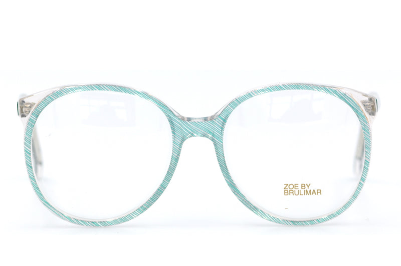 Zoe by Brulimar 2210. Oversized Glasses. Vintage Oveersized Glasses. 1980's Vintage Glasses. Sustainable Glasses. 