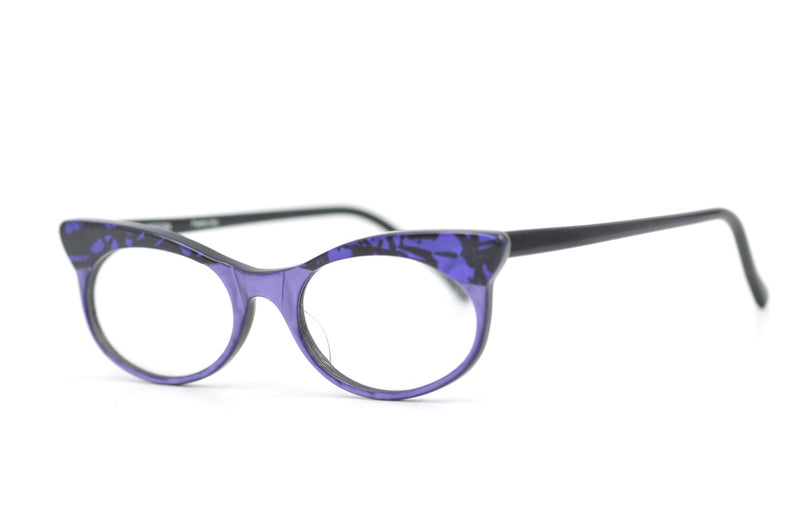 Vogart 702 Vintage Glasses. Purple Vintage Glasses. Purple Cat Eye Glasses. Vogart Glasses. Vintage Vogart Glasses.