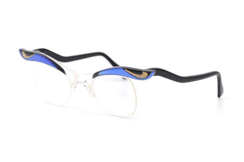 Diana Vintage Glasses, Birch Vintage Glasses, Vintage Supra Glasses, Pinup Glasses, 1950s glasses, 1950s spectacles, vintage fashion